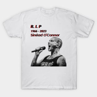 RIP Sinead O'Connor Irish Singer Legend T-Shirt